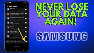 Never Lose Your Data Again! Enable Auto Backup on Samsung While Roaming