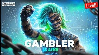 BIRTHDAY SPECIAL STREAM UC GIVEAWAY !BGMI UC UP LIVE ! BGMI K SASTE NASHE! GAMBLER IS LIVE !