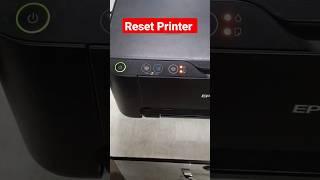 How to Fix Epson L3110 L3210 Printer Red light Blinking|Reset#shorts#shortsfeed