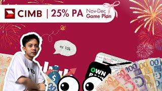 CIMB 25% "Hack" You Should Know!  Maximizing Your Interest Savings Nov-Dec 2024 #digitalbanksph