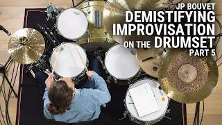 Meinl Cymbals - JP Bouvet Masterclass - "Demystifying Drum Set Improvisation at 5 Levels" - Part 5/5