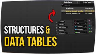 Datatable und Structures erstellen und abrufen (+For Each Loop) ► Unreal Engine 5 Tutorial #UE5