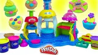 Play Doh Frosting fun Bakery Playset playdough toy unboxing