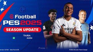 let see Efootball PES 2025 Season update patch ps4