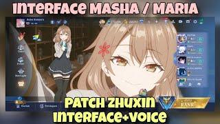 Script interface Maria Mikhailovna Kujou ( Masha ) | Patch Zhuxin 2024