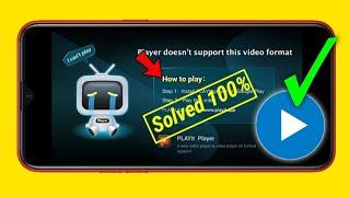How to Fix Player doesn't support this video format || How to Ply Vidmate Video in Mxplayer