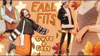  cute + cozy fall outfits of the week