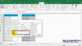 How to remove all punctuation marks (comma, quotation, apostrophe) from cells in Excel