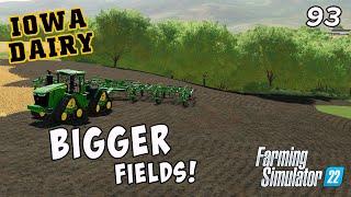 Merging and expanding fields to increase productivity on IOWA DAIRY UMRV EP93 - FS22
