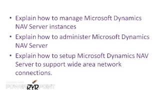 Microsoft Dynamics NAV training