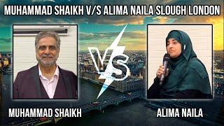 Debate Muhammad Shaikh b/w Alima Naila Slough London Speakers Corner | Hyde Park