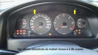 Toyota Avensis 2.0 D-4D (T22) műszerfal izzócsere