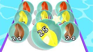 Marble Run 3D - Ball Race Gameplay Android, iOS  ( Level 476 - 483 )