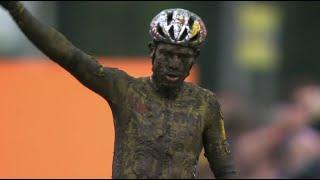 UCI Cyclo-Cross World Cup 2025 - Wout Van Aert flies over the mud and wins in Dendermonde