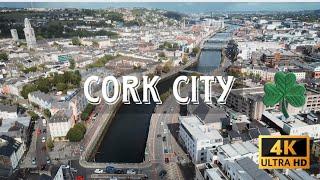 Cork City Centre 4K drone tour