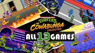 TMNT Cowabunga Collection All 13 Games