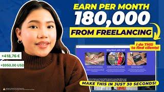 Earn ₱180,000/Month as a Freelancer: Step-by-Step Website Tutorial to Attract Clients!