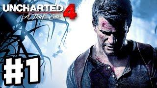 Uncharted 4: A Thief's End - Gameplay Walkthrough Part 1 - Chapter 1: The Lure of Adventure (PS4)