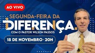 CULTO ONLINE - 18/11 - SEGUNDA-FEIRA DA DIFERENÇA - 20H00