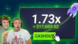 MY BIGGEST CRASH BET EVER!! (PROFIT?!)