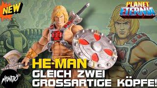 Gleich zwei großartige Köpfe! He-Man (Mondo) | PlanetEternia