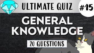 General trivia quiz [#15] - Gems, cats , chess️ & more! - 20 questions