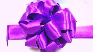 Как сделать ПОДАРОЧНЫЙ БАНТ / DIY Easy Gift Ribbon Bow /  NataliDoma