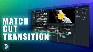 How to make MATCH CUT Transition in video editing | Filmora EASY Tutorial