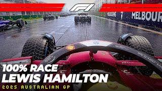 Lewis Hamilton's First Race for Ferrari Australian GP 2025 | F1 25 Mod with Realisitc HUD 100% Race