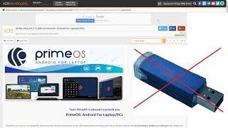 How to run Prime OS without using USB drive easiest method PART-1 ( Dual Boot Mode )