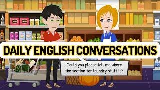 30 minutes of DAILY ENGLISH CONVERSATIONS for Beginner | 30 days improve ENGLISH