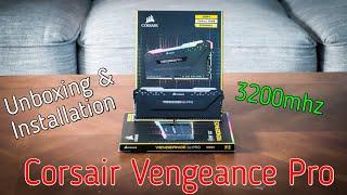 Corsair Vengeance Pro Ram - 8gb 3200mhz - Unboxing & Installation