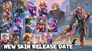 MLBB NEW SKIN RELEASE DATE, ALPHA LEGEND, LING NEOBEAST, PHARSA NEOBEATS, MOBILE LEGENDS NEW SKIN