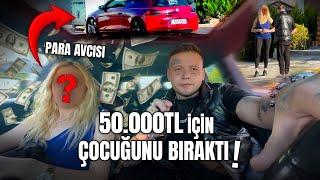 50.000TL İÇİN KOCASINDAN AYRILDI. ÇOCUĞUNU BIRAKTI ! ( KIZ EMLAKÇI TAVLAMA/ PARA AVCISI )