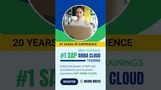 SAP ARIBA Cloud online training