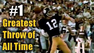 The Greatest Throw of All Time: Terry Bradshaw's 64-Yard Deep Post