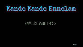 Kando Kando Innolam | Karaoke with lyrics | Ittymani Made In China | Karaoke with Sharon