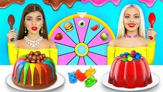 Jelly VS Chocolate Cake Decorating Challenge | Big Bottle Candy Drink Ideas by RATATA CHALLENGE