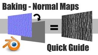 baking normal maps from sculpt | Blender | cycles | quick guide