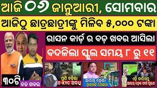 Today news ! 6 January 2025 ! Subhadra Yojana offline apply ! Smile Odisha ! Odisha news