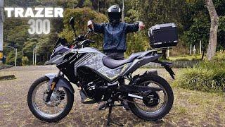 LA NUEVA SYM NH-TRAZER 300| prueba de manejo 