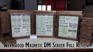 Magnetic DM Screen by Wyrmwood Gaming - Full Review