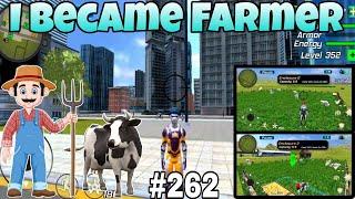 I Became A True Farmer || Farmer Life || Rope Frog Ninja Hero Gameplay #262