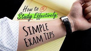 HOW TO STUDY EFFECTIVELY: SIMPLE EXAM TIPS | Doctor Mike​