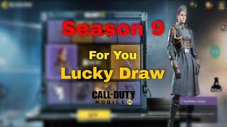 Cod Mobile - All Season 9 For You Lucky Draws