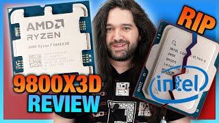 RIP Intel: AMD Ryzen 7 9800X3D CPU Review & Benchmarks vs. 7800X3D, 285K, 14900K, & More