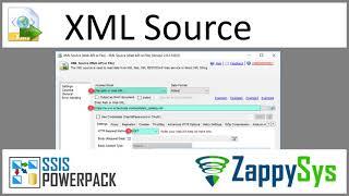 SSIS XML Source - Read from REST API Or SOAP Web service / Load into SQL Server / Import XML File