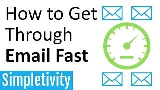 How to Get Through Your Email at Super Speed