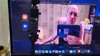 Cosmostreamer for Pocket Osmo and Zoom app on Mac