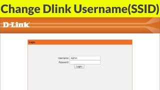 How To Change Dlink Router Wifi Username(SSID) & Password||Reset D'link To Factory Settings